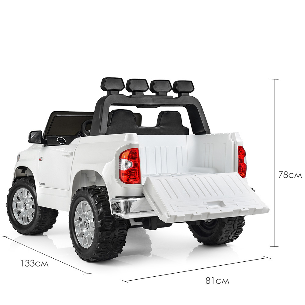 Детский двухместный электромобиль джип внедорожник Toyota Tundra Bambi JJ2266AEBLR