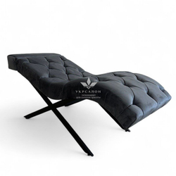 Анатомическая кушетка Mark 555-10 с пуговицами и подголовником для лашмейкеров и бровистов