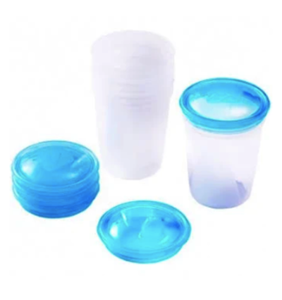 Контейнери для зберігання грудного молока, 4*200 мл ТМ "Baby Ono"