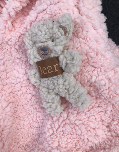 Костюм 2в1: худі, штани "Bear", махра ТМ "Baby mini"