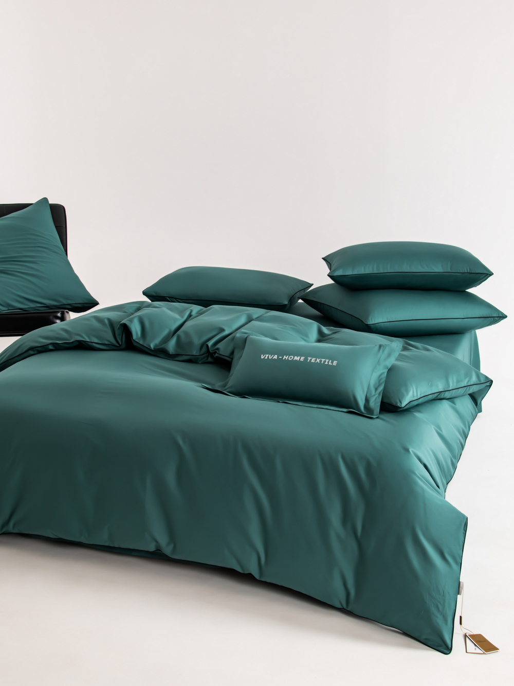 Комплект постельного белья Однотонный Сатин Элитный OCE009