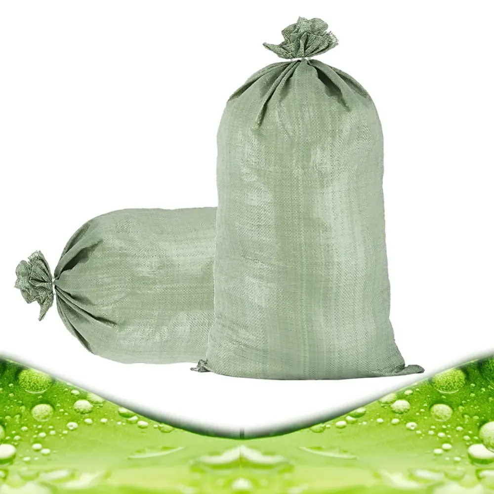 Мешок зеленый 55х80см полипропиленовый