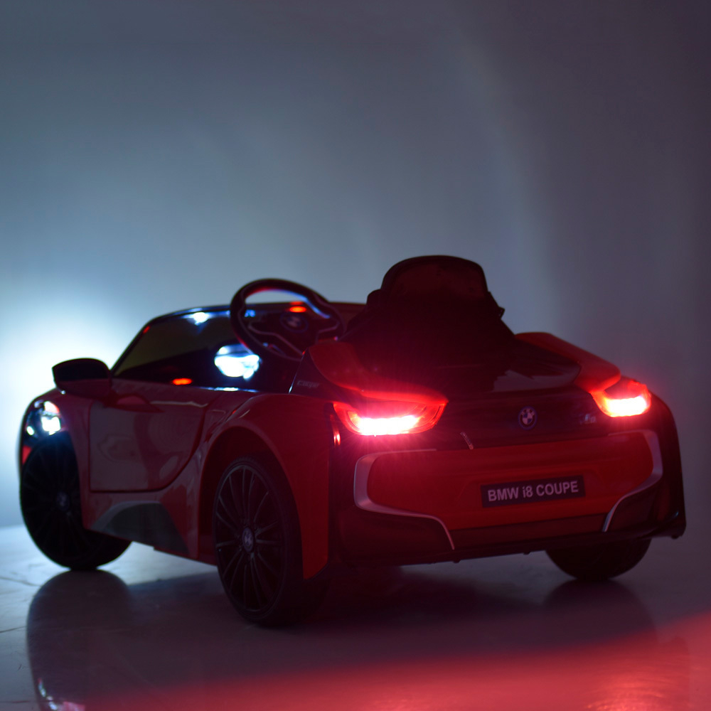 Детский электромобиль спорткар BMW i8 Coupe 50 W 2 мотора