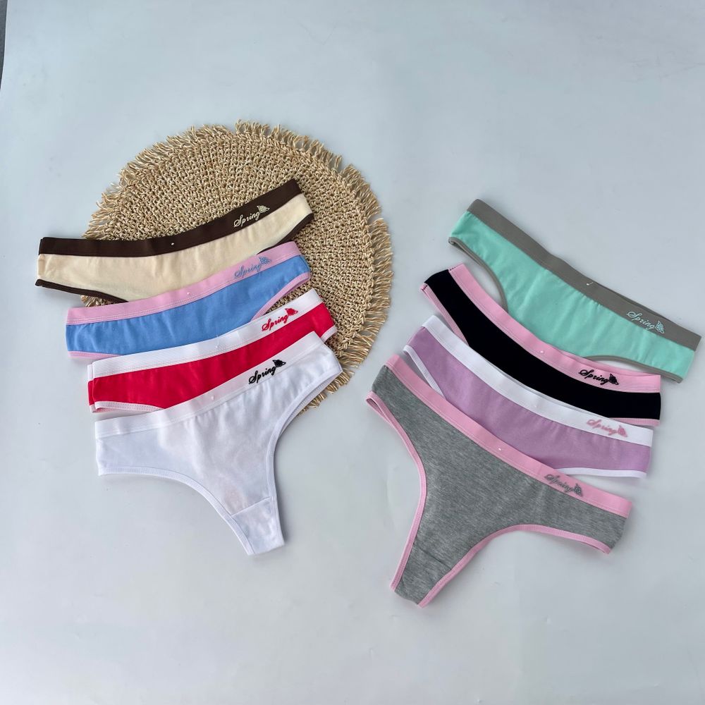 Стрінги з широкою резинкою