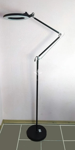 Лампа кільцева підлогова LED A2-66, чорна