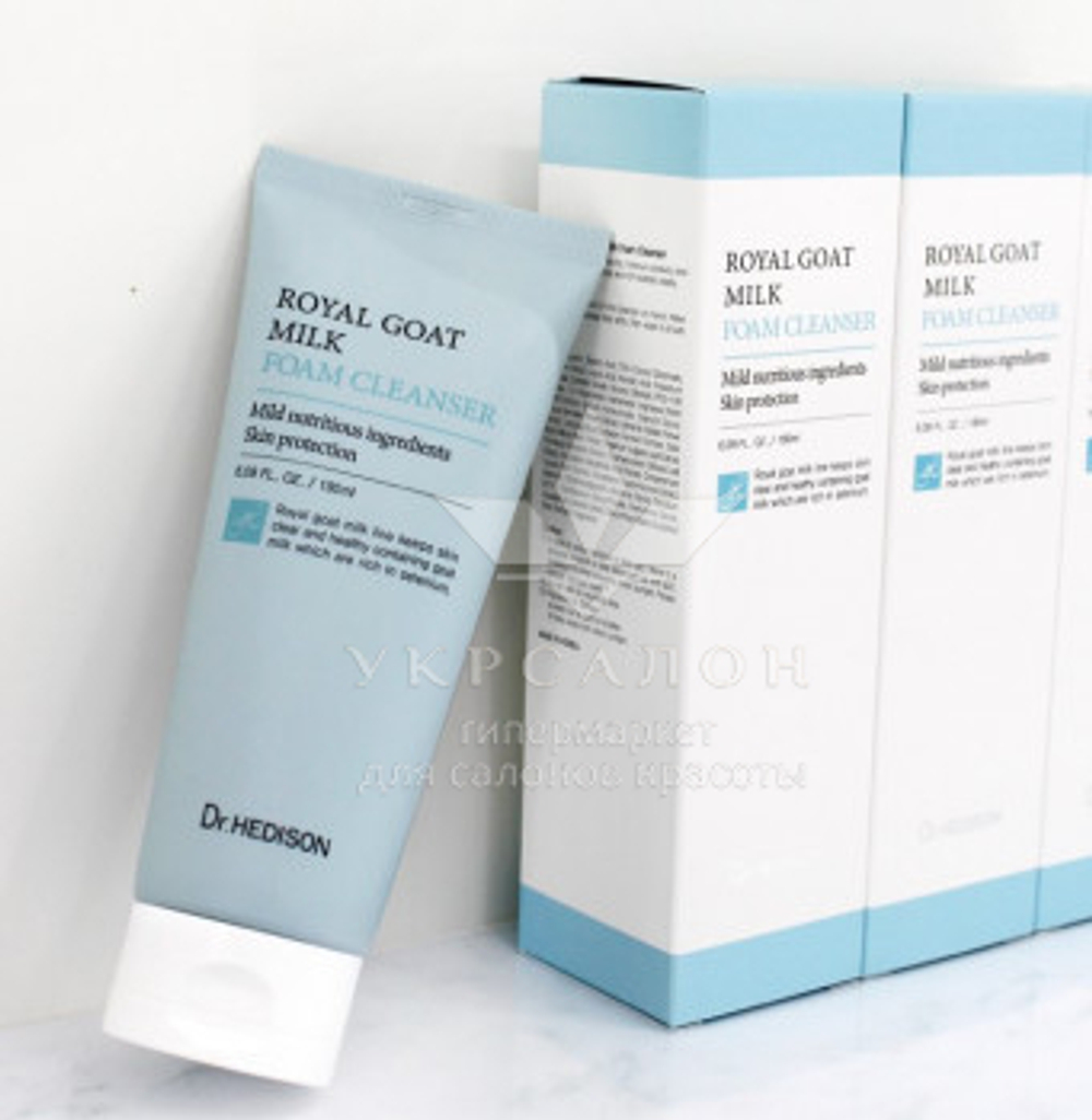 Пенка для умывания с экстрактом козьего молока Dr.Hedison Royal Goat Milk Foam Cleanser