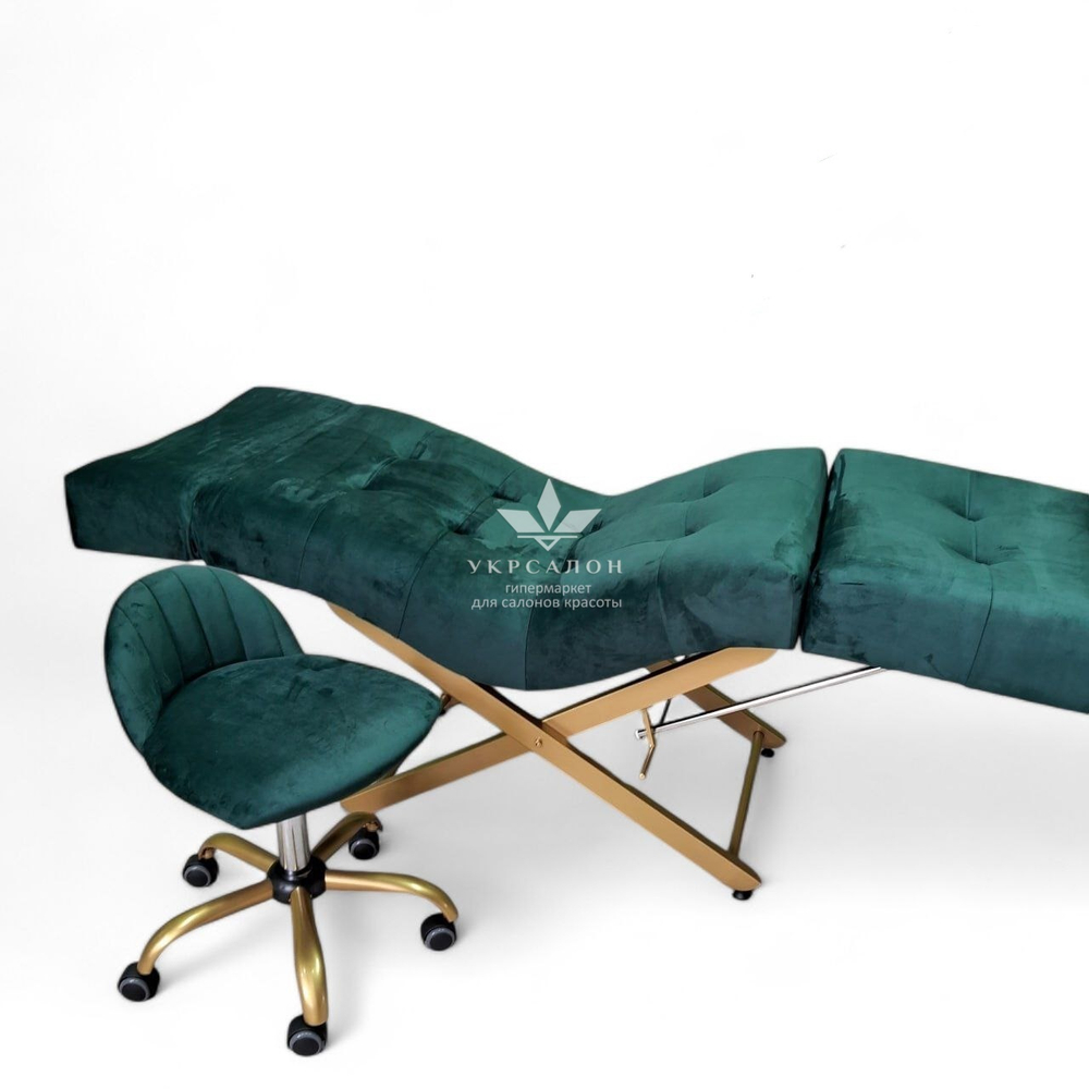 Кушетка анатомическая Tertio 2 со стульчиком