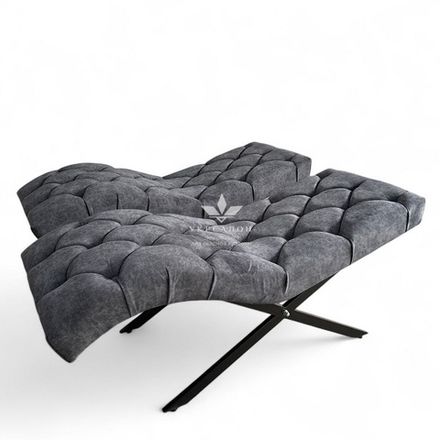 Анатомічна кушетка Mark 555-08 з гудзиками для лашмейкерів та бровістів