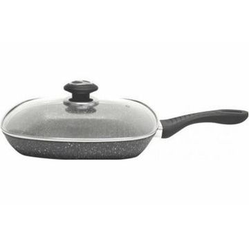 Сковорода-гриль з кришкою Vissner VS 7535-28 marble