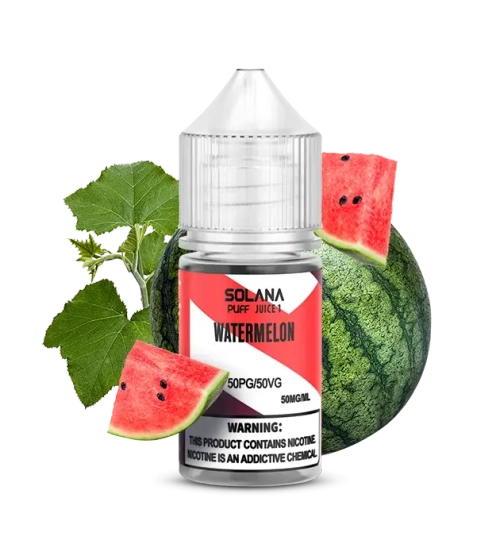 Солевая Жидкость Solana Watermelon (Солана Арбуз) 30ml 50mg