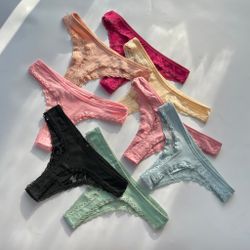 Трусики з гіпюрними вставками