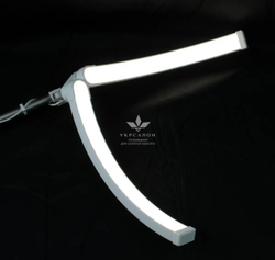 Бестеневая Led лампа для бьюти мастера универсальная F-700B, 31 Вт, белая