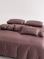 Комплект постельного белья Однотонный Сатин Элитный OCE007