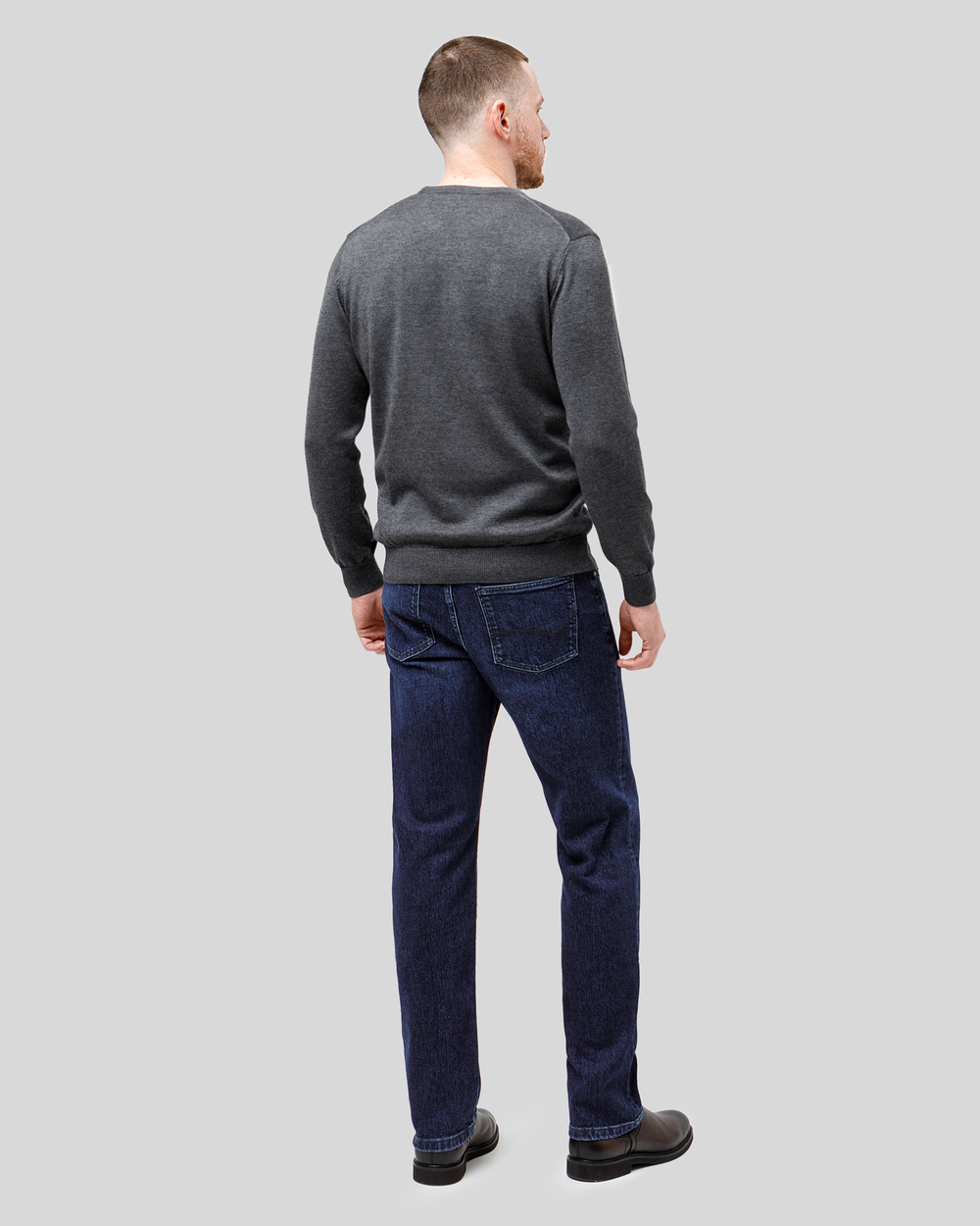 Джинси чоловічі Regular Fit темно-сині (арт. 8862300403)