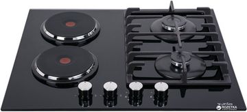Варильна поверхня комбінована VENTOLUX HSF622-B3G C (BK)