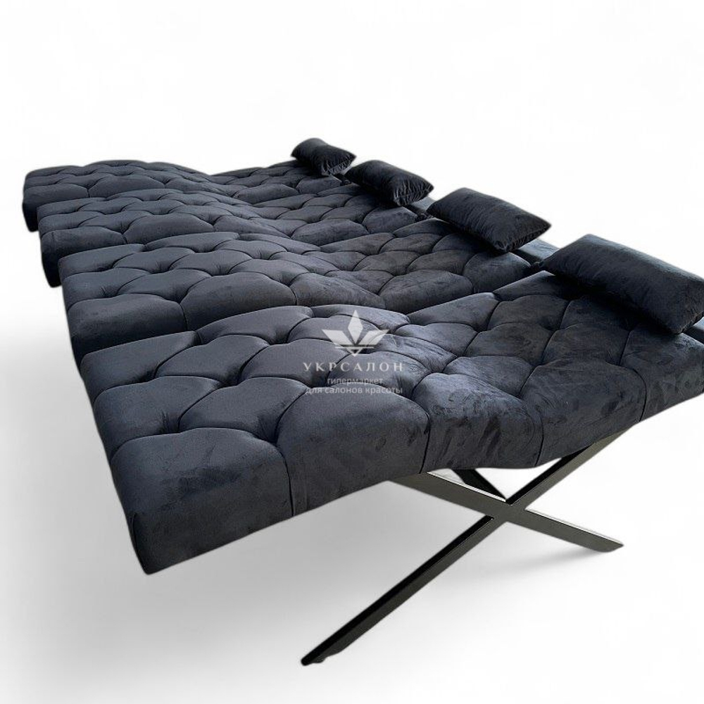 Анатомічна кушетка Mark 444-10 з гудзиками для лашмейкерів та бровістів