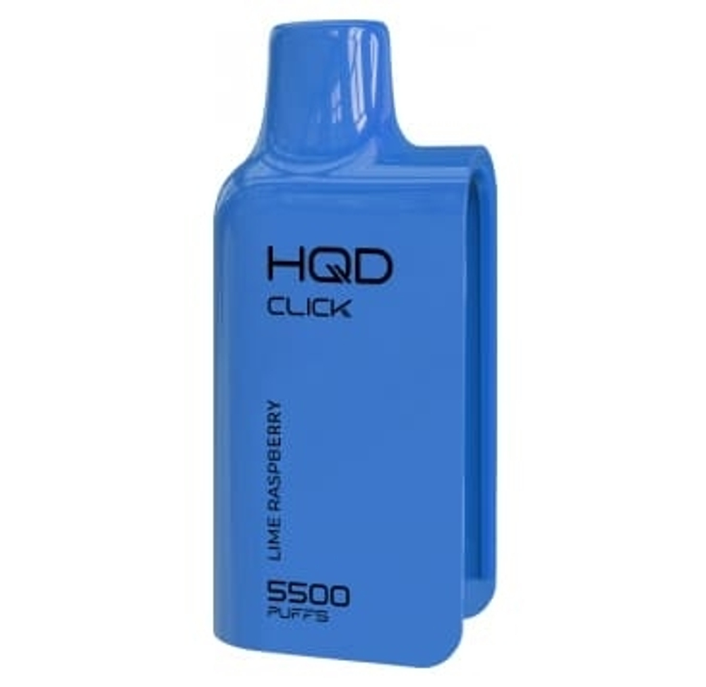 HQD Click Lime raspberry prefilled pod