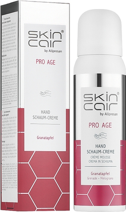 Антивозрастной пенный крем для рук Гранат Skincair by Allpresan