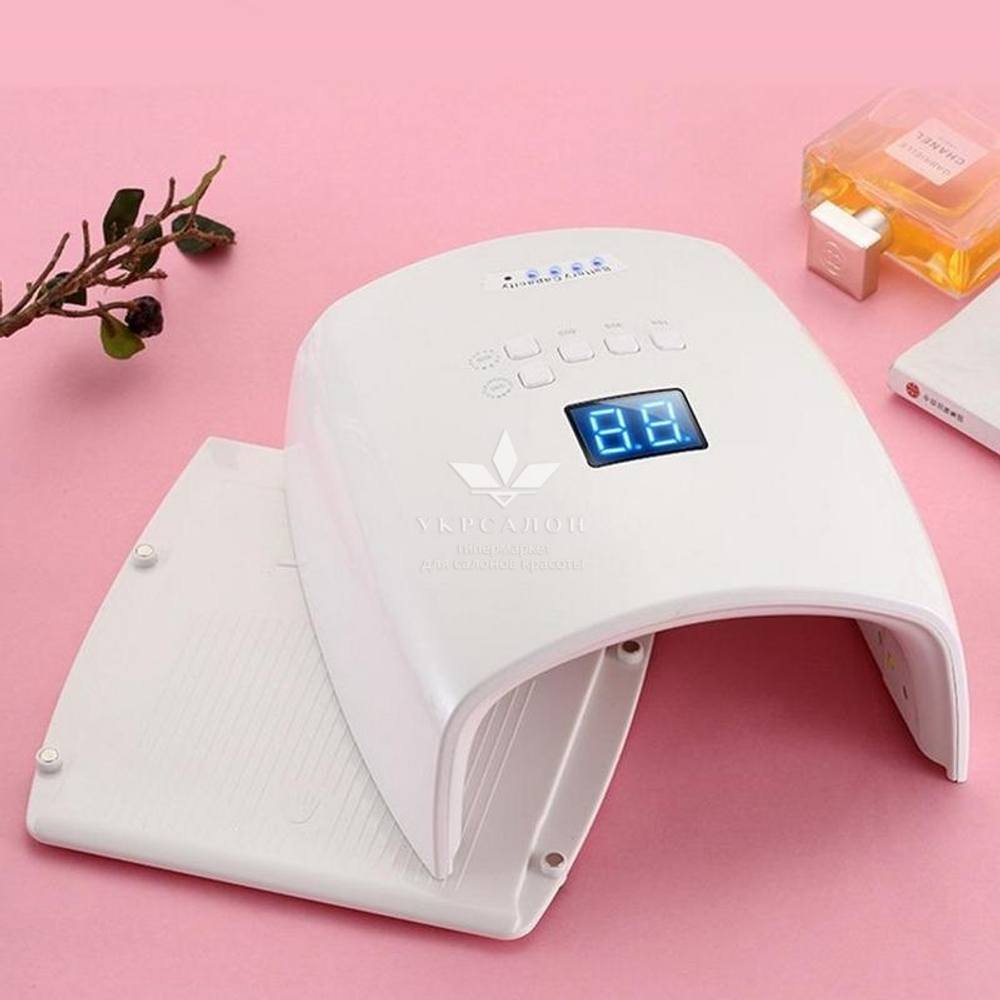 Лампа с аккумулятором 7800 мАh для маникюра UV LED S-10 Cordless, 48W