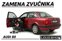 Komplet Zvučnika za Audi 80