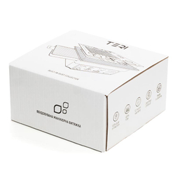 Врезная маникюрная вытяжка с HEPA фильтром Teri 800, цвет черный (сетка черная)