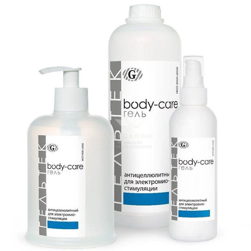 Гель антицеллюлитный для электромиостимуляции серии Body-Care, Гельтек