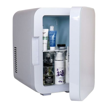 Міні холодильник для косметики 2 в 1 "Охолодження + Нагрів", 6л