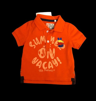 Поло, бавовна ТМ "Original marines" (68-74 см)