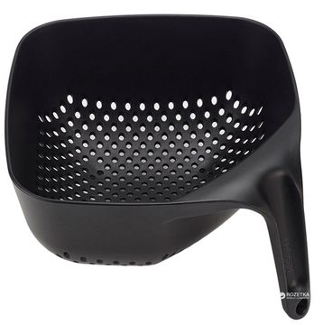 Друшляк Joseph Joseph Square квадратний 19x19 см Чорний (40090)