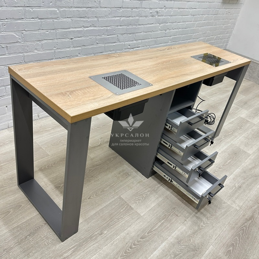 Манікюрний стіл Mark SM-500-12b з витяжкою