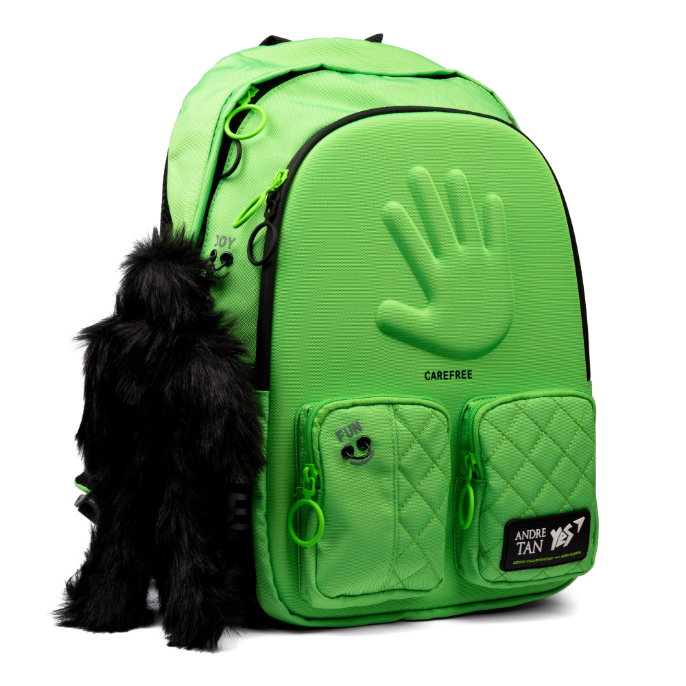Рюкзак YES T-129 YES by Andre Tan Hand green (арт. 559042)