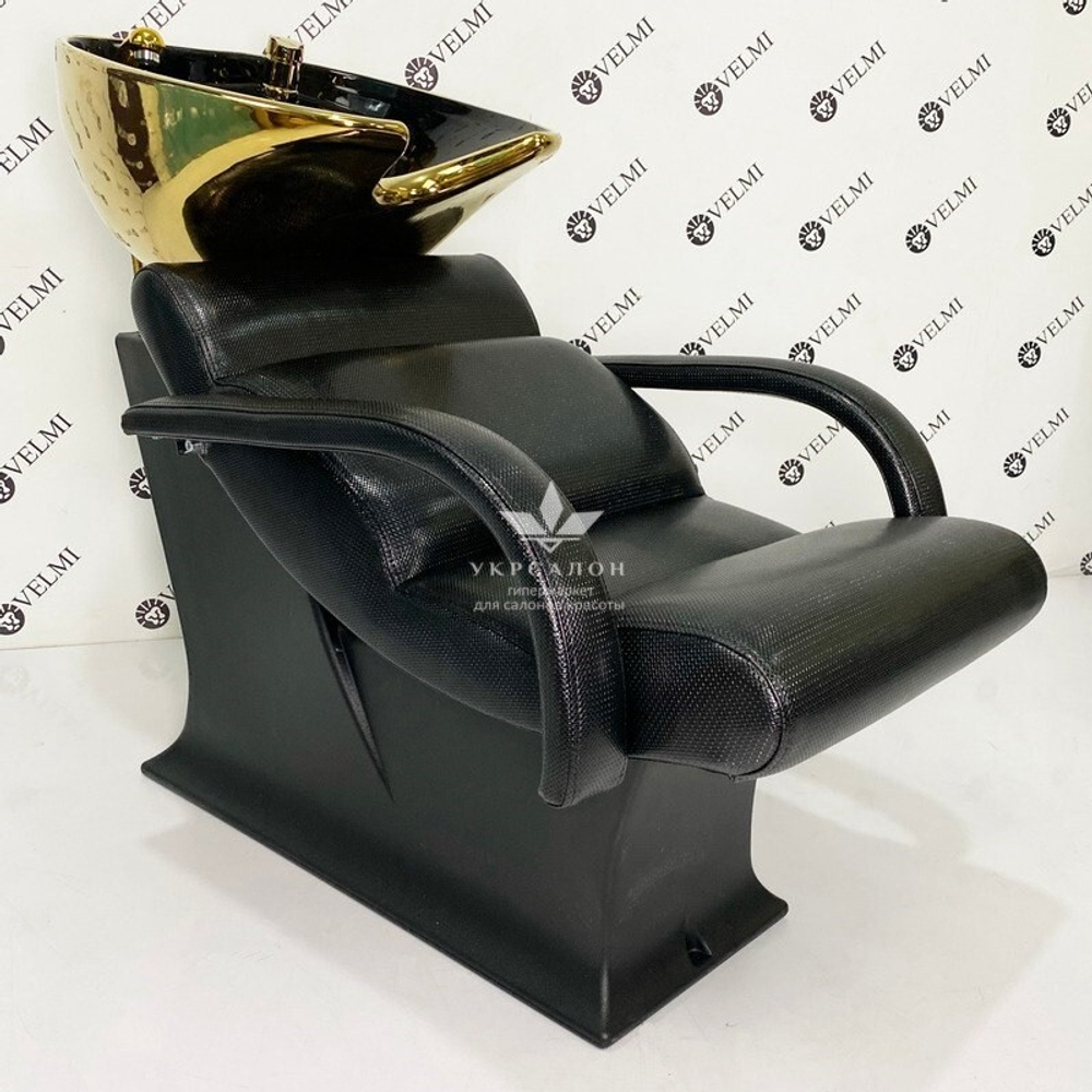 Парикмахерская мойка Lady One Gold Black