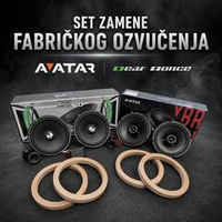 Komplet zamene fabričkog ozvučenja #1