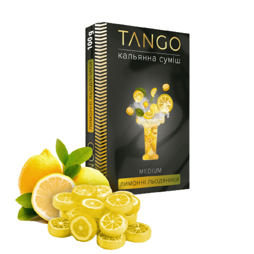 Табак TANGO Лимонні льодяники (Танго Лимонные леденцы) 100г