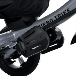 Дитячий триколісний велосипед Turbo Trike MT 1007 гумові колеса