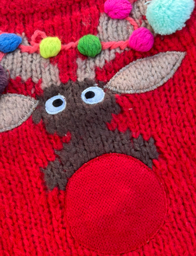 Світшот "Новорічний", акріл, шерсть ТМ "Next" (62-68 см)