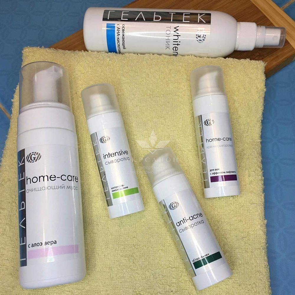 Освіжаючий тонік для обличчя з АНА-кислотами Гельтек