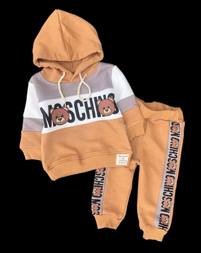 Костюм 2в1: худі, штани "Moschino", двунитка петля ТМ "Murat Baby"