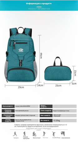 Рюкзак для повседневки и путешествий