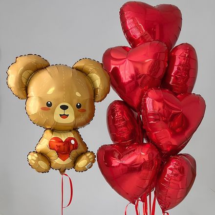 Набір кульок Кохаю тебе