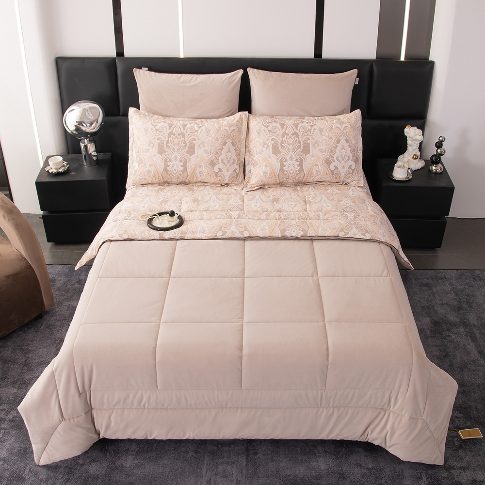 Комплект постельного белья Сатин Velouria Luxe с Одеялом VL003