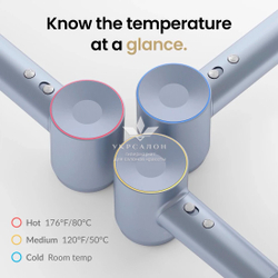 Фен Laifen професійний з іонізацією, 1 насадка, сірий