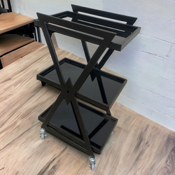 Косметологічний візок Mark 06 Black