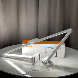 Бестеневая настольная лампа трансформер F-800E, белая