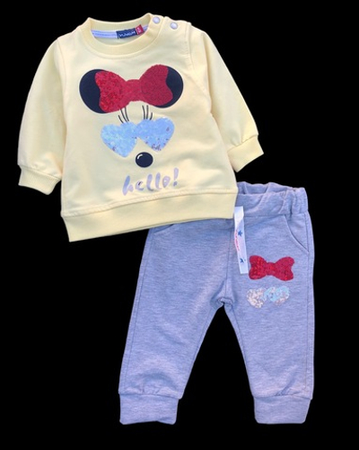 Костюм 2в1: реглан, штани "Лаккі", двунитка ТМ "Yuvam" (68 см)