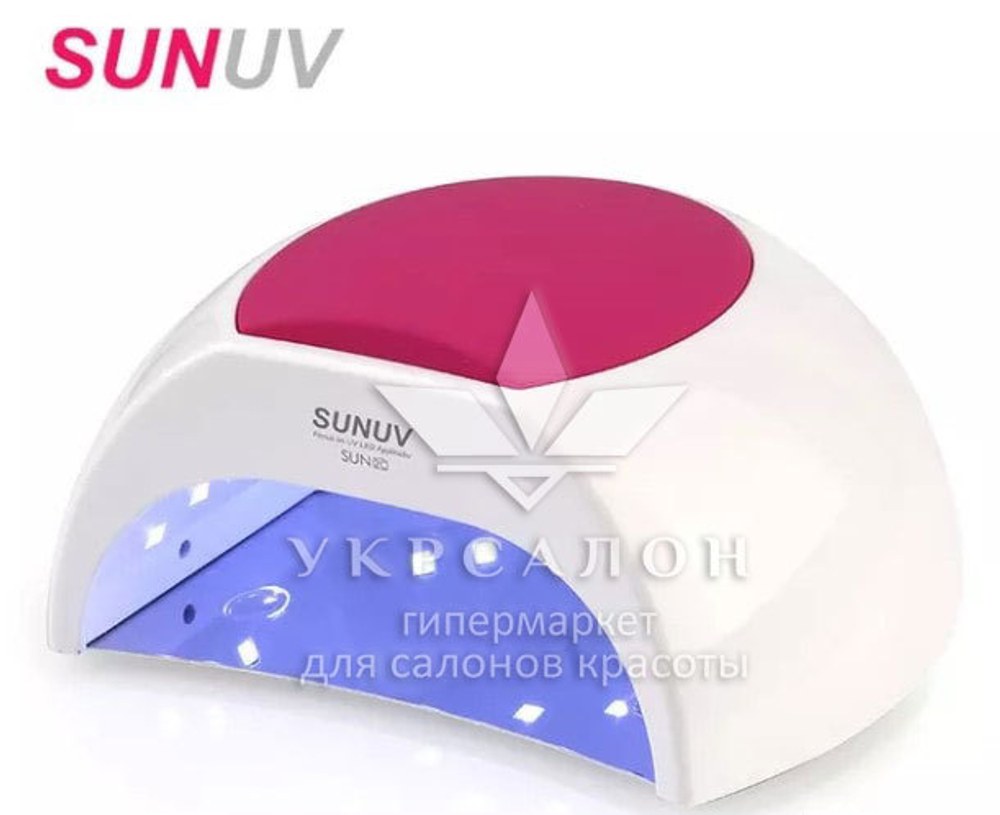 Лампа для манікюру LED + UV Sun 2с, нового покоління з кварцовими діодами, 48 Вт