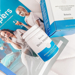 Антигидрозная део-пудра для тела Gloria Botanix Skin Helpers с каламином и антибактериальными компонентами