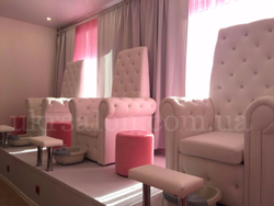 Педикюрное крісло трон ice queen