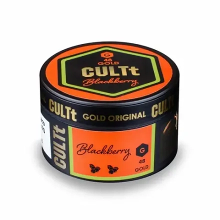 Табак CULTt Gold G48 Blackberry (Культ Черная Смородина) 100г