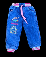 Джинси "Love the music", джинс на махрі ТМ "TAY kids"